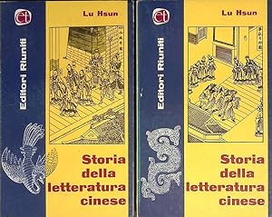 Storia della letteratura cinese. La prosa. DUE VOLUMI
