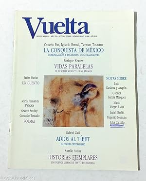Imagen del vendedor de Revista Vuelta. Ao XVI. octubre de 1991. Nmero 191 a la venta por La Social. Galera y Libros