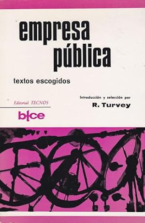 Seller image for Empresa pblica. Textos escogidos for sale by Librera Cajn Desastre