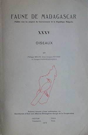 Image du vendeur pour Faune de Madagascar Tome XXXV Oiseaux mis en vente par Bouquinerie L'Ivre Livre