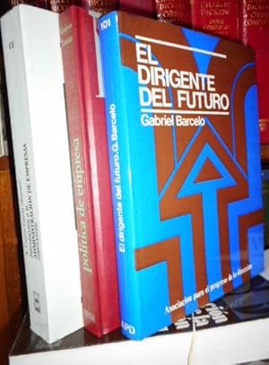 Imagen del vendedor de INTRODUCCIN A LA ADMNISTRACIN DE EMPRESAS Cuarta edicin (CON ALGUNOS SUBRAYADOS)+ POLTICA DE EMPRESA el gobierno de la empresa de negocios + EL DIRIGENTE DEL FUTURO (3 libros) a la venta por Libros Dickens