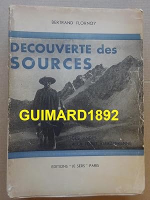 Seller image for Dcouverte des sources for sale by Librairie Michel Giraud