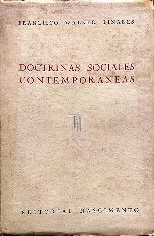 Imagen del vendedor de Doctrinas sociales contemporneas a la venta por Librera Monte Sarmiento
