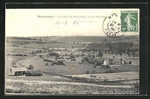 Carte postale Montmirail, La Vallee du Petit Morin, vue de Montlean