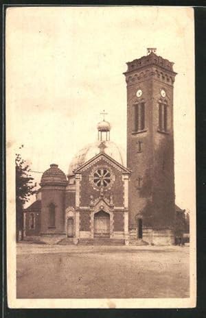 Carte postale Magenta, Eglise, vue de l'Église