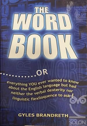 Seller image for The Word Book for sale by LIBRERA SOLN