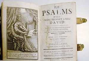 Ils Psalms d'ilg soinc prophet a reg David: Suenter las melodias franzosas cun IV. vuschs da cant...