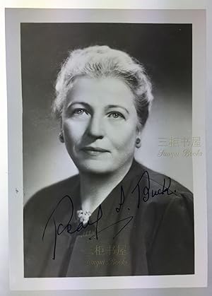 Seller image for Original Photographic Portrait of Pearl S. Buck. Large Size, 17.2*11.8cm. SIGNED for sale by Chinese Art Books