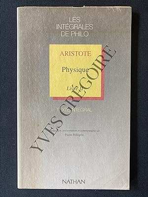 Seller image for PHYSIQUE Livre II for sale by Yves Grgoire