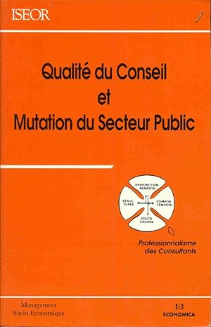 Qualité du conseil et mutation du secteur public