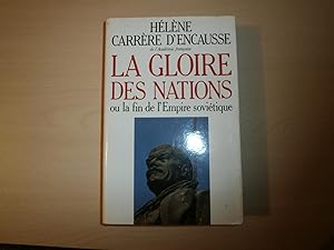 Seller image for La gloire des Nations for sale by Le temps retrouv