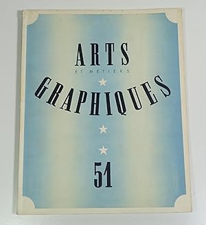 Image du vendeur pour Revue Arts et mtiers graphiques n51 mis en vente par Librairie L'Autre sommeil