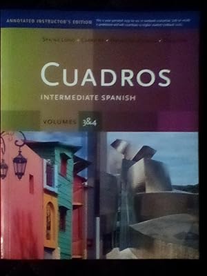 Seller image for Cuadros Introductory Spanish Volumes 3 and 4 - Annotated Instructor's Edition for sale by Text4less