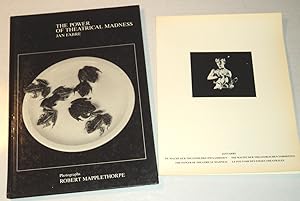 Seller image for THE POWER OF THEATRICAL MADNESS: Jan Fabre / Photographs Robert Mapplethorpe. [Together with]: The ORIGINAL PHOTOGRAPHIC PROGRAM issued in conjunction with the THEATRICAL PERFORMANCES of JAN FABRE'S PERFORMANCE ART WORK. [With]: AN ORIGINAL PHOTOGRAPH [And]: THE ORIGINAL PROGRAM FOR THE BOSTON SHAKESPEARE THEATRE'S PERFORMANCE OF THE WORK. for sale by Blue Mountain Books & Manuscripts, Ltd.