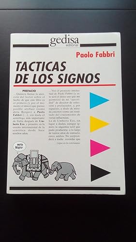 Imagen del vendedor de TACTICAS DE LOS SIGNOS a la venta por Libreria Bibliomania