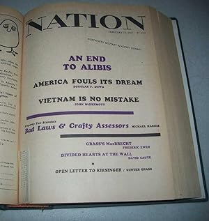 The Nation (Newspaper): America's Leading Liberal Weekly Volume 204, January-June 1967 Bound Volume