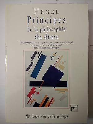 Principes De La Philosophie Du Droit