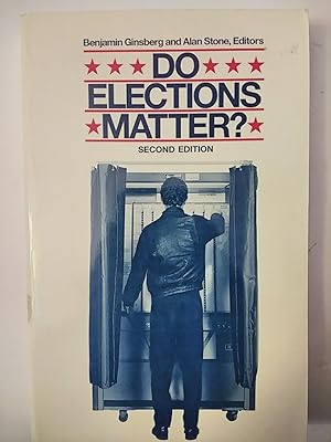 Imagen del vendedor de Do Elections Matter? a la venta por Early Republic Books