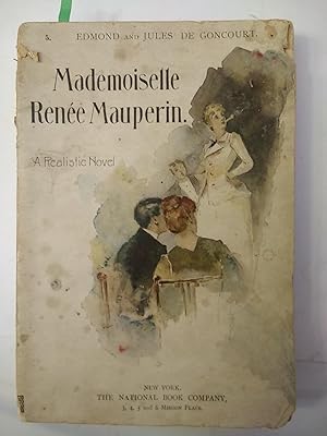 Imagen del vendedor de Mademoiselle Renee Mauperin a la venta por Early Republic Books