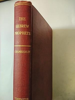 Bild des Verkufers fr The Hebrew prophets;: Or, Patriots and leaders of Israel; a textbook for students of the high school age and above, (The University of Chicago publications . religious education. Constructive studies) zum Verkauf von Early Republic Books