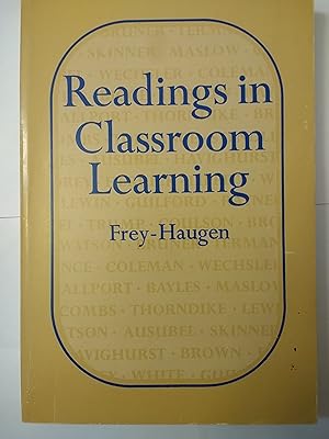 Readings in Classroom Learning