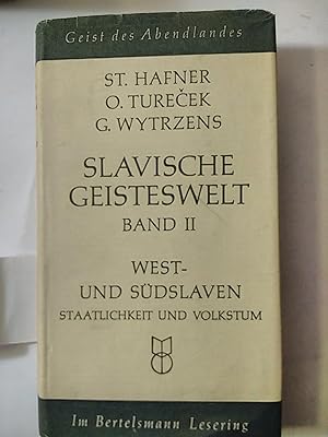 Imagen del vendedor de Slavische Geisteswelt - Band II West - Und Sudslaven a la venta por Early Republic Books