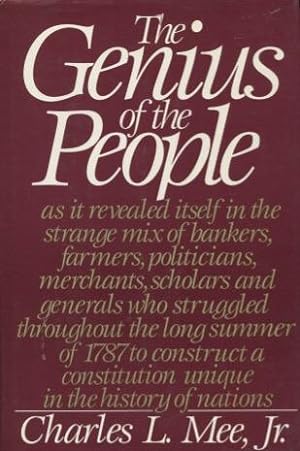 Seller image for The Genius of the People for sale by Kenneth A. Himber