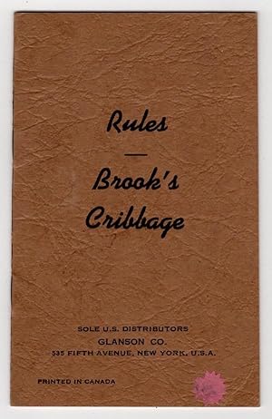 RULES: BROOK'S CRIBBAGE