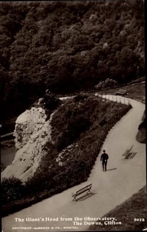Ansichtskarte / Postkarte Clifton South West England, The Giants Head from the Observatory, The D...