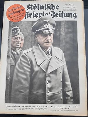 Kölnische illustrierte Zeitung. 14. Jahrgang 1939, Nummer 47.