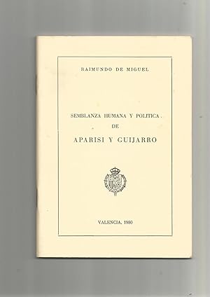 Imagen del vendedor de Semblanza humana y poltica de Aparisi y Guijarro. a la venta por Librera El Crabo