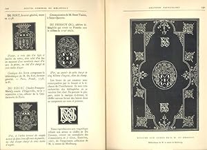 Seller image for Nouvel Armorial du Bibliophile. Guide de l amateur des livres armoris Tome premier (- Tome II). for sale by Antiquariat Buechel-Baur