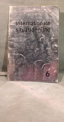 Bild des Verkufers fr Internationale Situationiste, bulletin central dit par les sectionsde l'internationale situationiste - numro 6 aot 1961 zum Verkauf von A. Van Zaelen antiquariaat