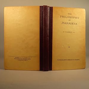 The Philosophy of Jnanadeva. Presentation copy.