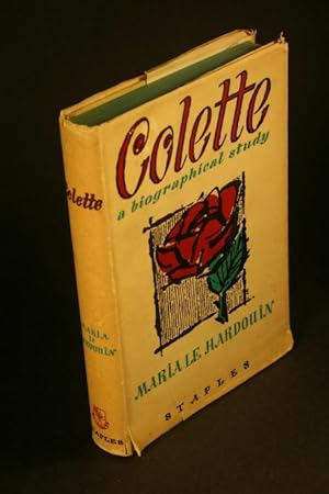 Seller image for Colette. A Biographical Study. Translated from the French by Erik de Mauny for sale by Steven Wolfe Books