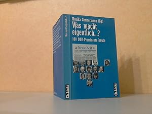 Bild des Verkufers fr Was macht eigentlich.? - 100 DDR-Prominente heute zum Verkauf von Andrea Ardelt