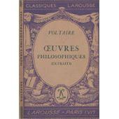 Seller image for oeuvres philosophiques (extraits) for sale by secretdulivre
