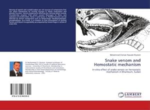 Seller image for Snake venom and Hemostatic mechanism for sale by BuchWeltWeit Ludwig Meier e.K.