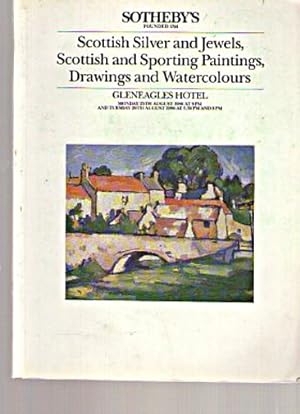 Seller image for Sothebys 1986 Scottish & Sporting Paintings, Silver for sale by thecatalogstarcom Ltd
