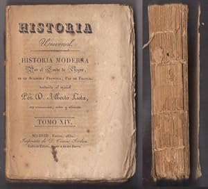 Imagen del vendedor de HISTORIA UNIVERSAL, HISTORIA MODERNA. TOMO XIV. a la venta por Librera Raimundo
