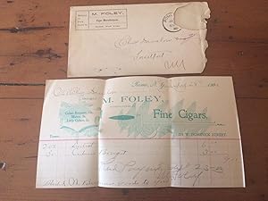 M. FOLEY, FINE CIGARS (billhead)