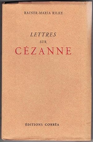 Image du vendeur pour Lettres sur Paul Czanne. Traduction et prface de Maurice Betz. mis en vente par Rometti Vincent