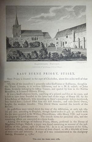 The Antiquities of England and Wales - EAST BURNE PRIORY, SUSSEX (Easebourns Priory, Midhust , We...