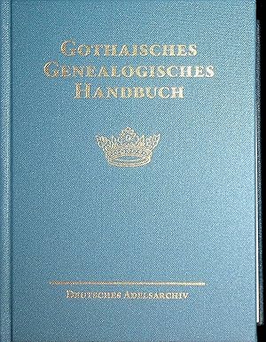 Bild des Verkufers fr GOTHAISCHES GENEALOGISCHES HANDBUCH DER ADELIGEN HUSER: ADELIGE HUSER, BAND 4. Hauptbearbeiter: Gottfried Graf Finck v. Finckenstein (= Gothaisches Genealogisches Handbuch. Herausgegeben von der Stiftung Deutsches Adelsarchiv, bearbeitet unter Aufsicht des Deutschen Adelsrechtausschusses, Band 8 der Gesamtreihe 2018. In Fortfhrung des Almanach de Gotha, der Gothaischen Genealogischen Taschenbcher und der Genealogischen Handbcher des Adels.) zum Verkauf von ANTIQUARIAT.WIEN Fine Books & Prints