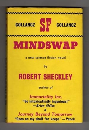 Seller image for Mindswap by Robert Scheckley (First UK Edition) Gollancz SF for sale by Heartwood Books and Art