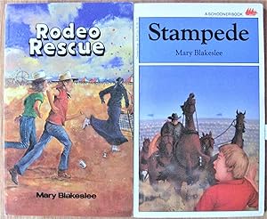 Imagen del vendedor de Two Titles. Rodeo Rescue and Stampede. a la venta por Ken Jackson