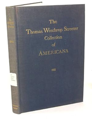 The Celebrated Collection of Americana Formed By The Late Thomas Winthrop Streeter (Index)