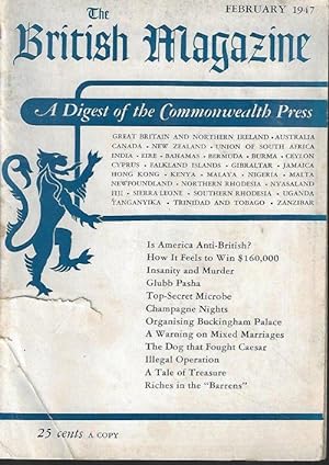 Imagen del vendedor de THE BRITISH MAGAZINE; A Digest of the Commonwealth Press: February, Feb. 1947 a la venta por Books from the Crypt