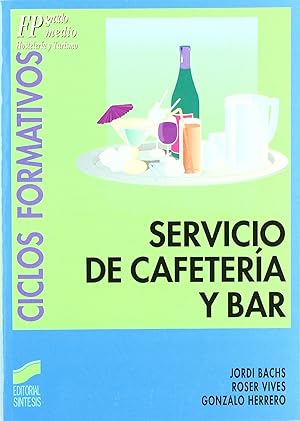 Servicio de cafeteria y bar -