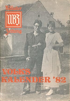 Bild des Verkufers fr NBZ-Volkskalender 1982. zum Verkauf von Fundus-Online GbR Borkert Schwarz Zerfa